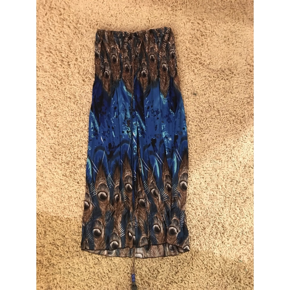 Peacock dress